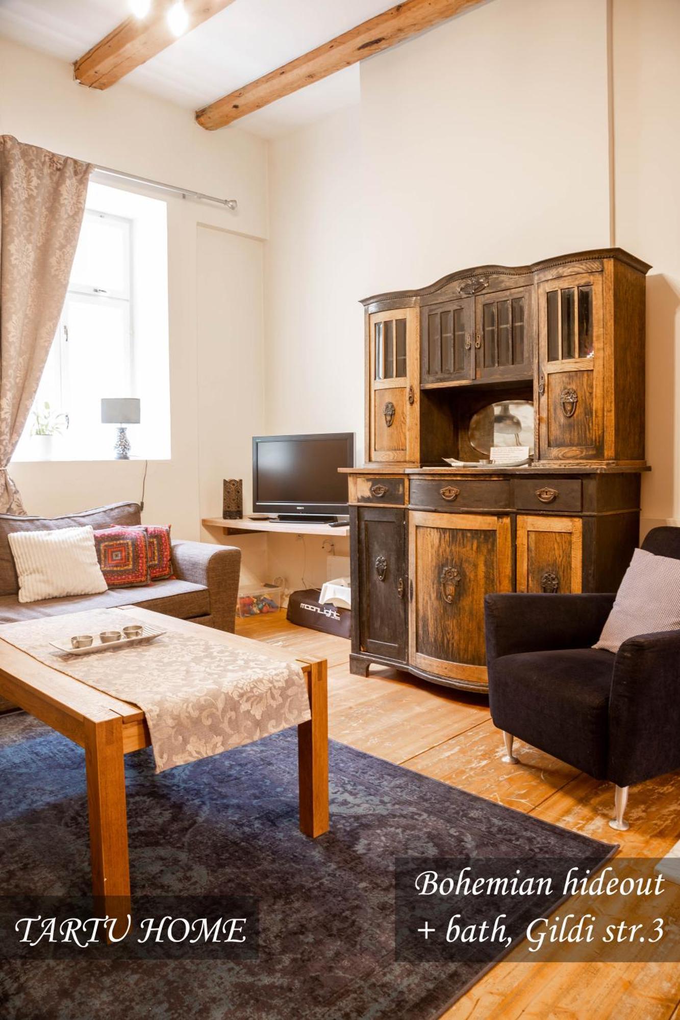 Bohemian Hideout, Old Town, Tartu Home Eksteriør bilde